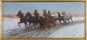 Zygmunt Rozwadowski (1870 Lwów - 1950 Zakopane), Czwórka, 1922