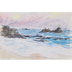 Józef Czapski (1896 Prague - 1993 Maisons-Laffitte), The Rocky Shore