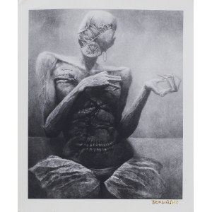 Zdzislaw Beksinski (1929 Sanok - 2005 Warsaw), AB69
