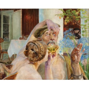 Jacek Malczewski (1854 - 1929), Return of the Siberian, 1912
