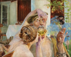 Jacek Malczewski (1854 - 1929), Powrót Sybiraka, 1912