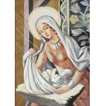Władysław Roguski (1890 - 1940), Madonna z Dzieciątkiem, lata 30. XX w.