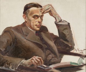 Apolinary Sperski, Ary (1902 - 1943), Portret dr. Michała Jagodowskiego, 1935