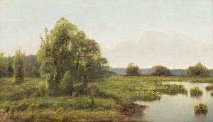 Wiktor Korecki (1890 - 1980), Kaczeńce na rozlewisku