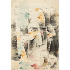 Władysław Strzemiński (1893 - 1952), Autoportrét, 1946