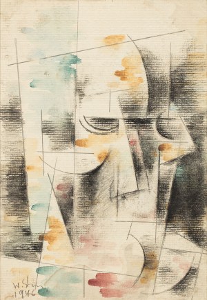 Władysław Strzemiński (1893 - 1952), Autoportret, 1946