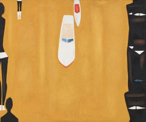 Jerzy Nowosielski (1923 - 2011), Plaża, 1980