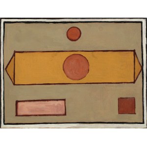 Jerzy Nowosielski (1923 - 2011), Astrazione, 1956