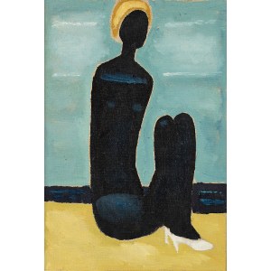 Jerzy Nowosielski (1923 - 2011), Negress on the Beach, 1987