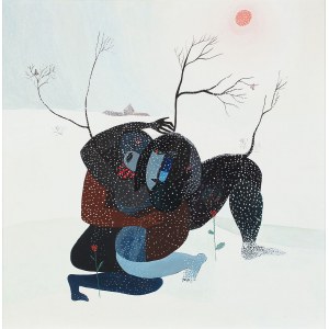Ewa Kuryluk (b. 1946), from the series Człekopejzaże, 1970