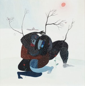 Ewa Kuryluk (ur. 1946), z serii Człekopejzaże, 1970