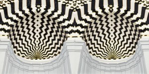Marta Banaszak(ur. 1975), Mihrab Medinah, 2018 (dyptyk)