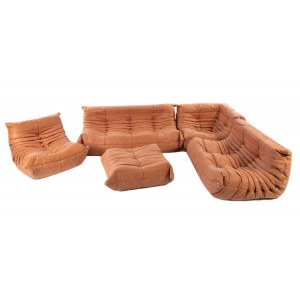 Michael Ducaroy Ligne Roset, Zestaw sof Togo, lata 70. XX w.