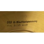 Lampa stołowa, lata 70. XX w.