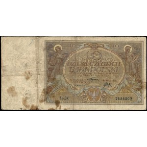 Poland. 1926 10 Zlotych Prefix CK