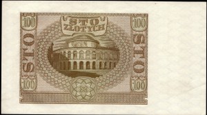 Poland. 1940 100 Zlotych Prefix D