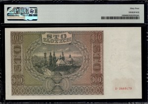 Poland. 1941 100 Zlotych Prefix D