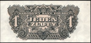 Poland. 1944 1 Zloty Prefix EO Owym