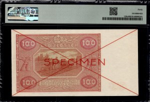 Poland. 1946 100 Zlotych SPECIMEN