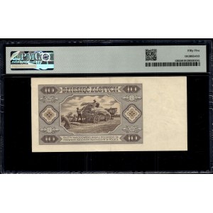 Poland. 1948 10 Zlotych Prefix BC