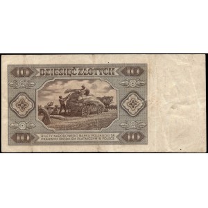 Poland. 1948 10 Zlotych Prefix C