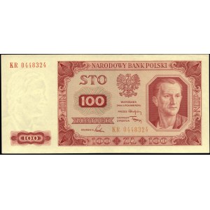 Poland. 1948 100 Zlotych Prefix KR