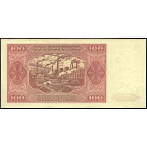 Poland. 1948 100 Zlotych Prefix KR
