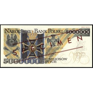 Poland. 1995 5 Millionow Zlotych Prefix YA WZOR