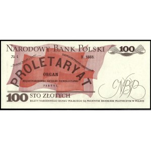 Poland. 1988 100 Zlotych Prefix RB