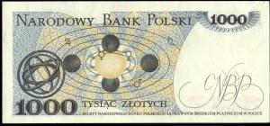 Poland. 1982 1000 Zlotych Prefix GB