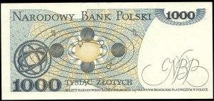 Poland. 1982 1000 Zlotych Prefix KC