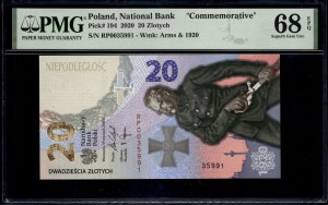 Poland. 2020 20 Zlotych