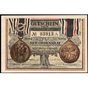 Danzig. 1922 200 Fenigow