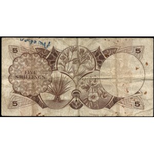 East Africa. 5 Shillings 1964 Prefix A1