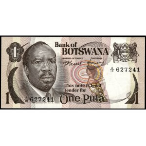 Botswana. 1 Pula 1976 Prefix A/10