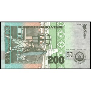 Cabo Verde. 200 Escudos 1992 Prefix DW