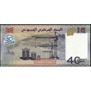 Djibouti. 40 Francs 2017
