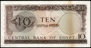 Egypt. 10 Pounds 1962