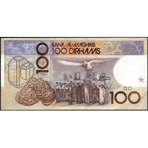 Morocco. 100 Dirhams 1987