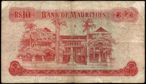 Mauritius. 10 Rupees 1967