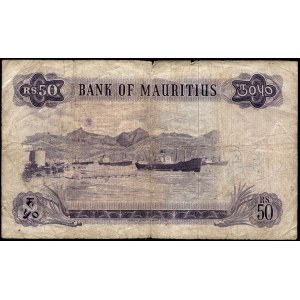 Mauritius. 50 Rupees 1967