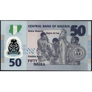 Nigeria. 50 Naira 2010 Commemorative