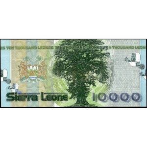 Sierra Leone. 10000 Leones 2004