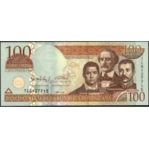 Dominican Republic. 100 Pesos 2009