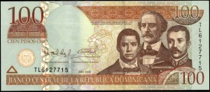 Dominican Republic. 100 Pesos 2009