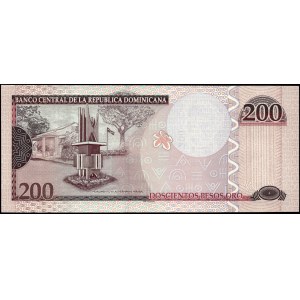 Dominican Republic. 200 Pesos 2009
