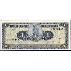 Nicaragua. 1 Cordoba 1968