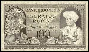 Indonesia. 100 Rupiah 1952