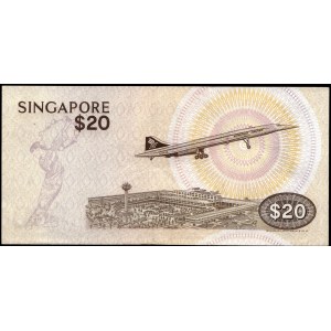 Singapore. 20 Dollars 1979