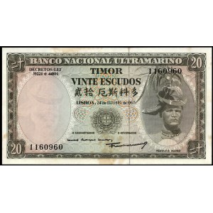 Timor. 20 Escudos 1967